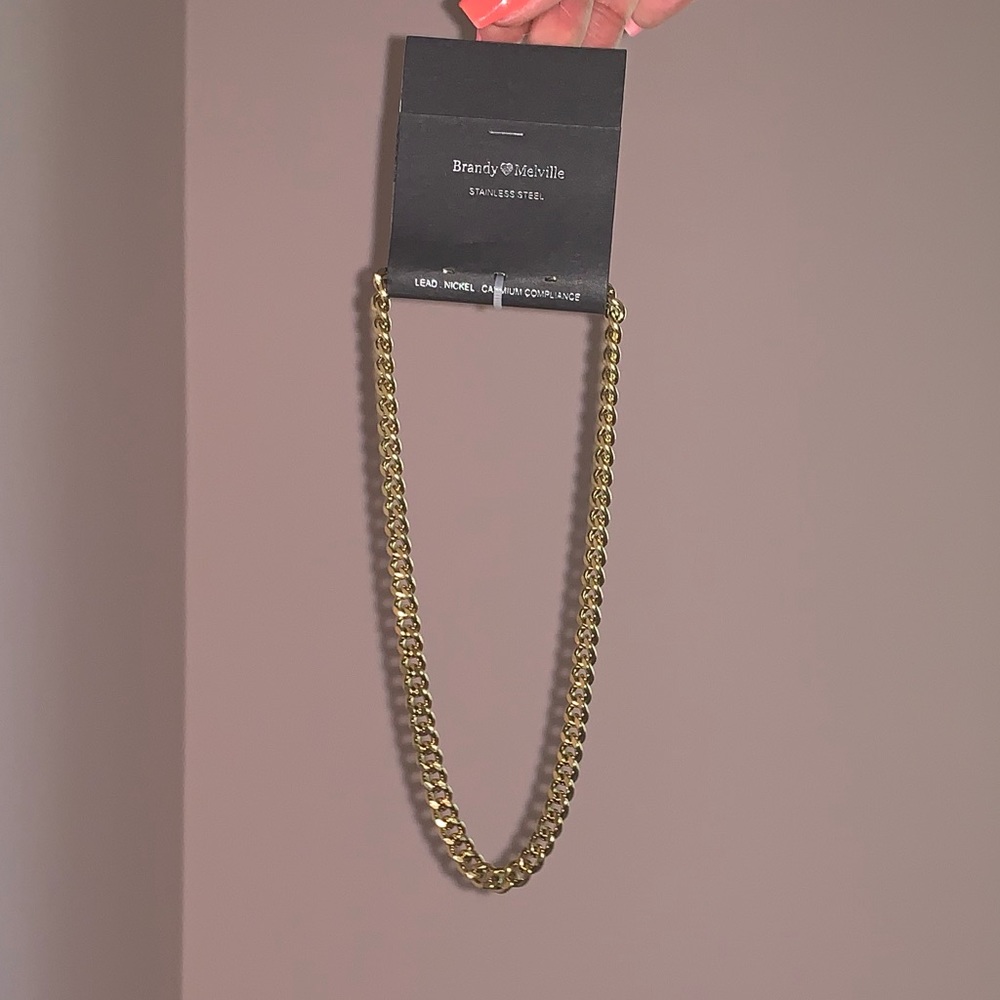 BRAND NEW BRANDY MELVILLE GOLD CHAIN!!